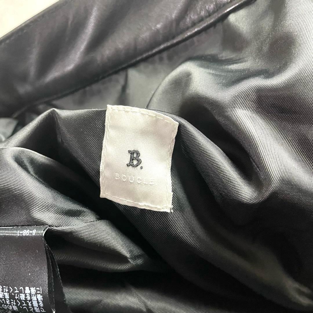 極美品 EDIFICE LA BOUCLE レザーパンツ 【高級/質感抜群】