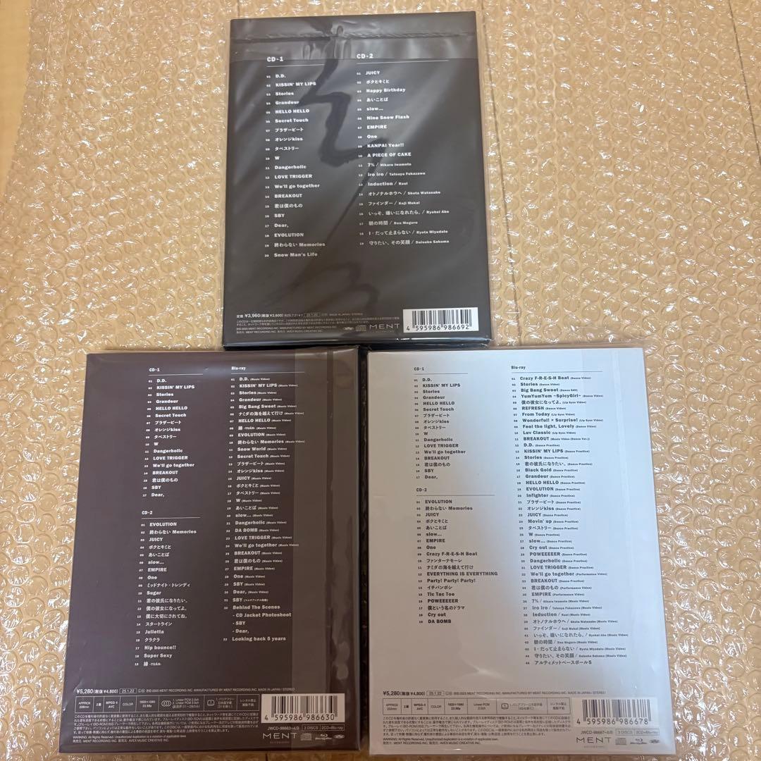 Man THE BEST 2020-2025 初回盤A.B、通常盤セット