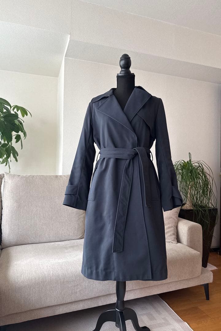 theory luxeトレンチコート インナー付き