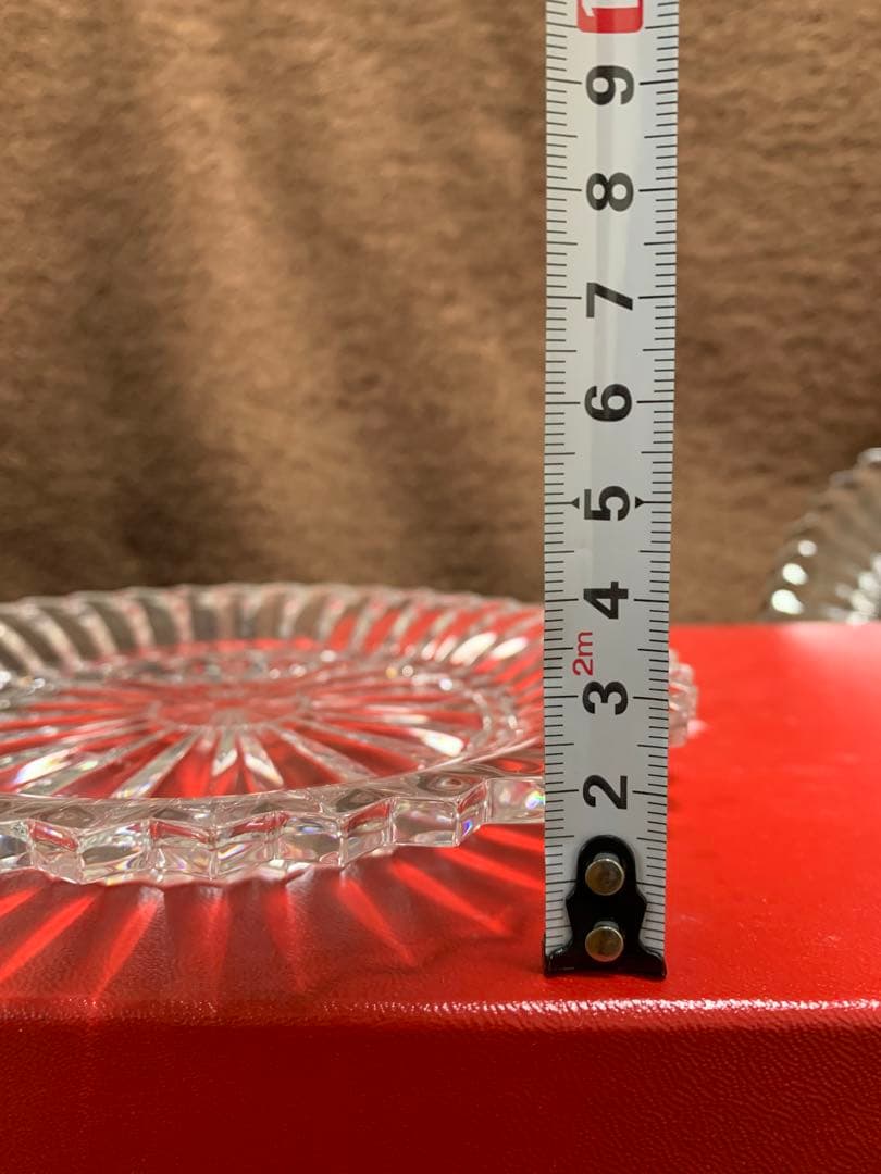 Baccarat 皿 2枚セット　直径16cm
