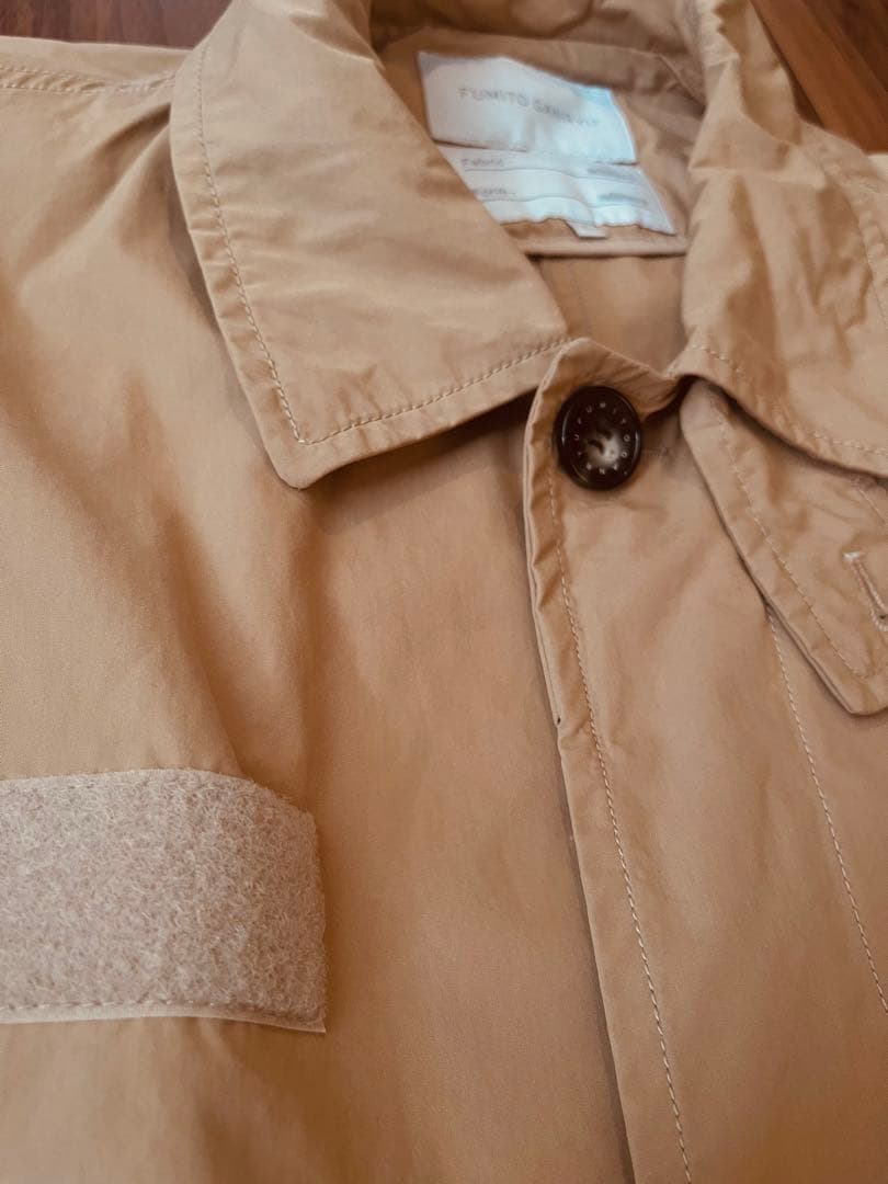 FUMITO GANRYU モッズコート　ベージュ