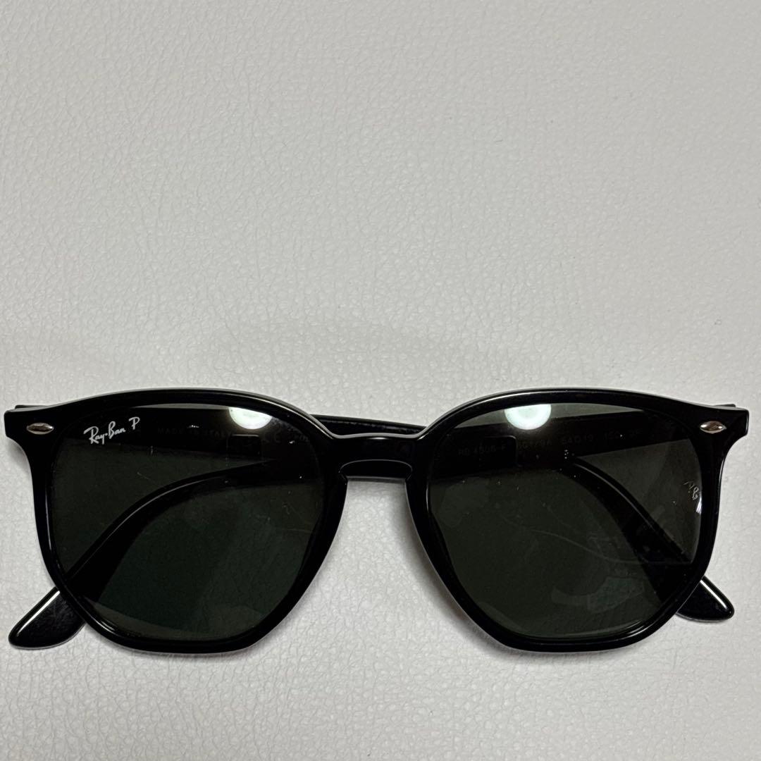Ray-Ban RB4306-F 601/9A 偏光レンズ 黒 イタリア製