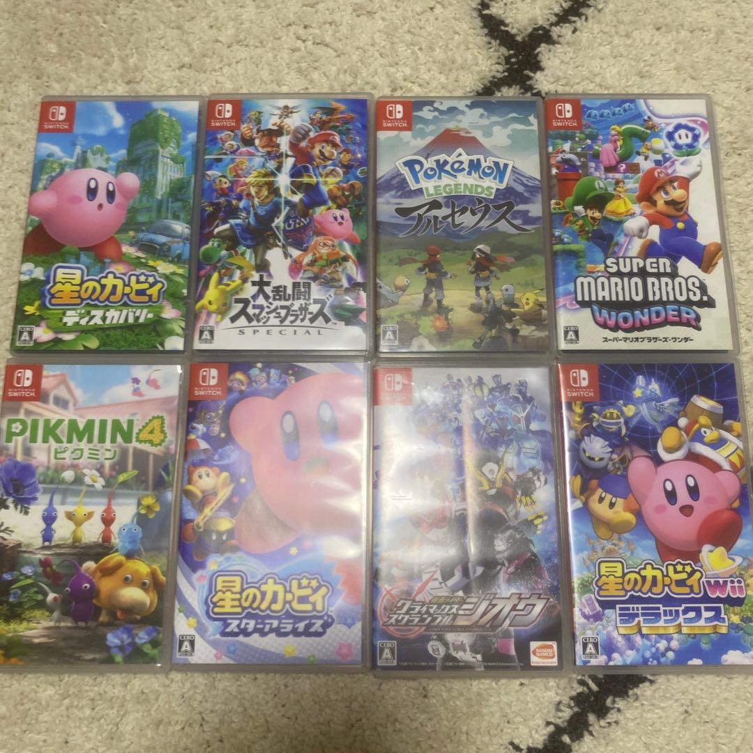 Nintendo Switchソフト8点