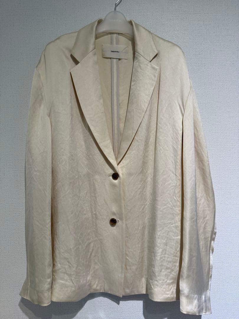 Satin Over Jacket 2026ss エクリュ38