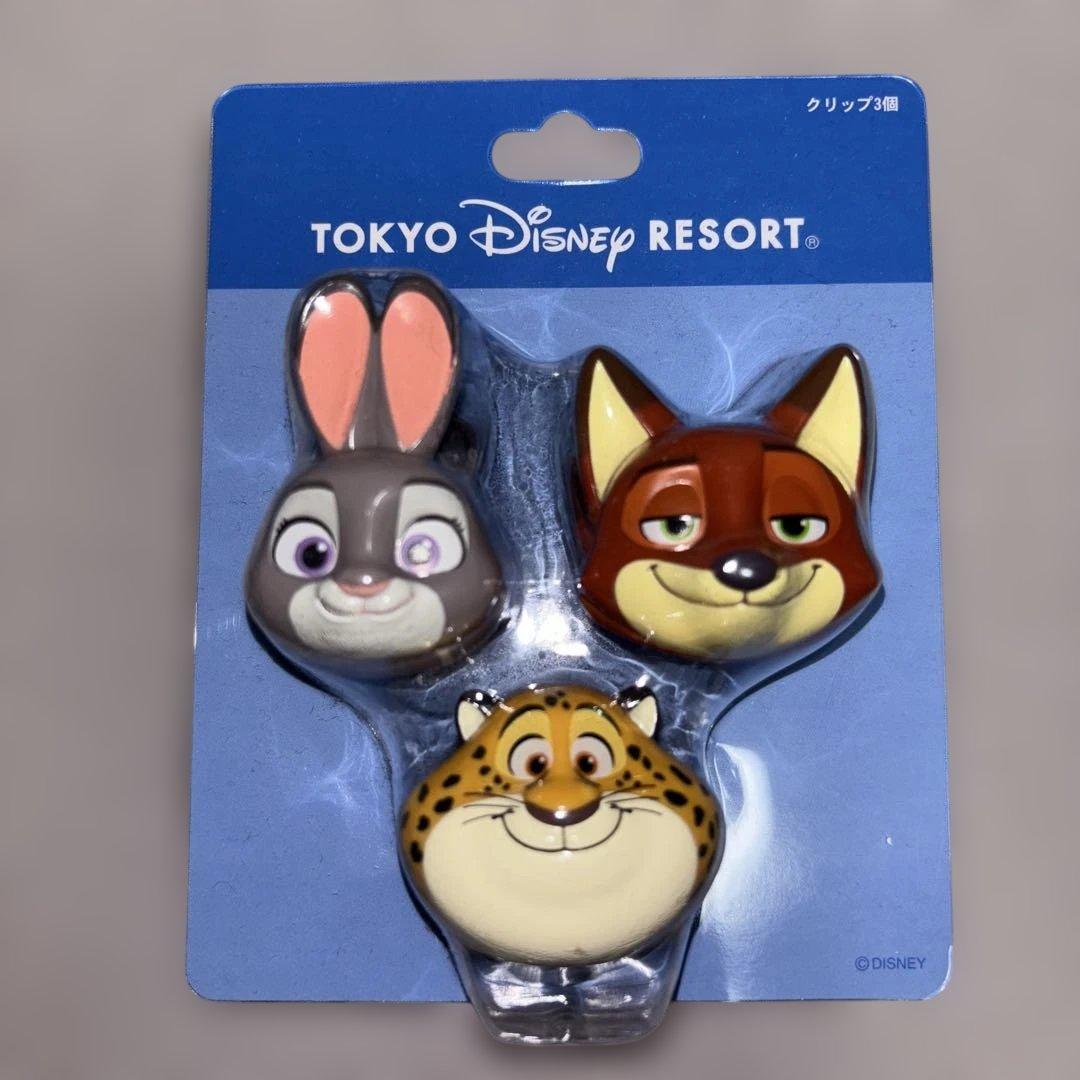 ディズニー　ズートピア　クリップ　キーチェーン　ポーチ　巾着　４点セット