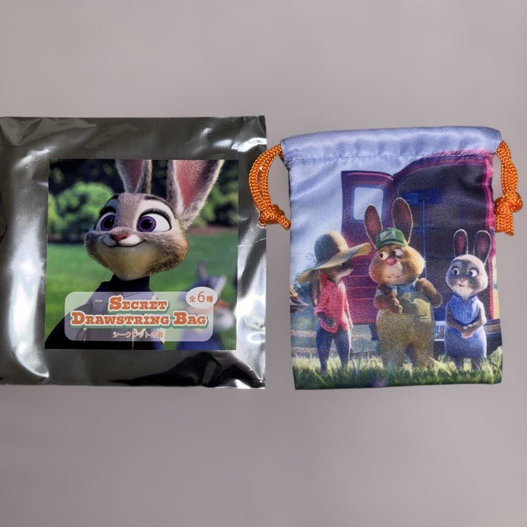 ディズニー　ズートピア　クリップ　キーチェーン　ポーチ　巾着　４点セット