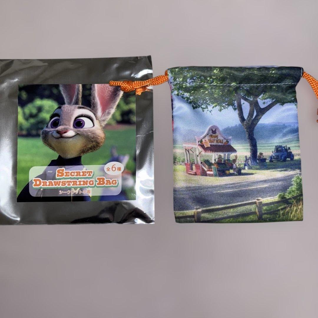 ディズニー　ズートピア　クリップ　キーチェーン　ポーチ　巾着　４点セット