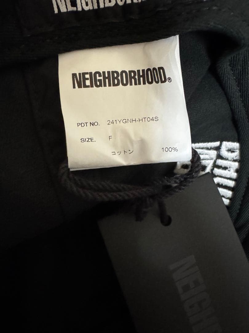 NEIGHBORHOOD Dad Cap Black ダッド キャップ