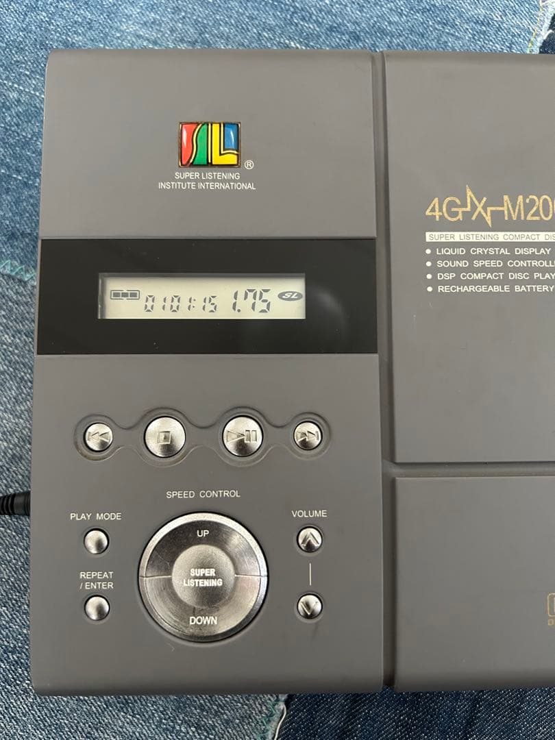 SSI 速聴　カセットプレーヤー　CDプレーヤー