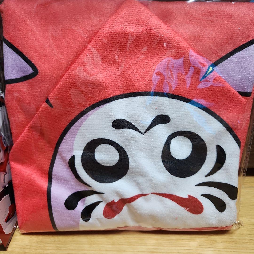 CRAZY RACCOON だるまいずごっど フィギュア タオル GIGO
