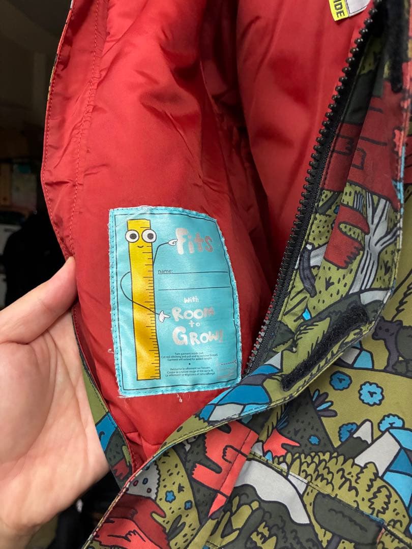 BURTON 子ども　スキーウェア 4T 110センチつなぎ　バートン　可愛い