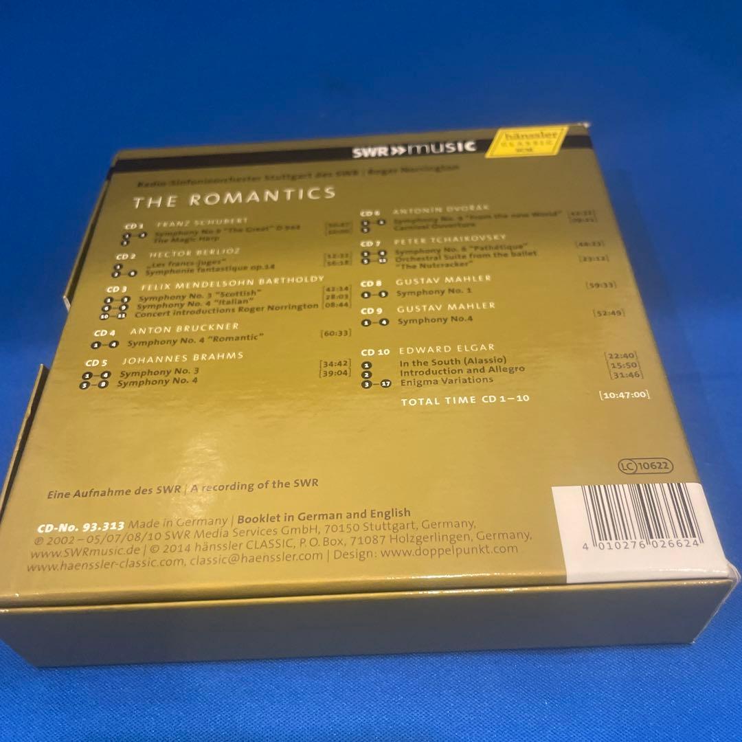 ノリントン＆シュトゥットガルト放送響　ロマン派交響曲お買い得ボックス（１０ＣＤ）