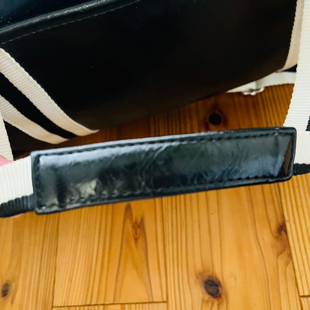 Fred Perry Bag ボストンバッグ 黒 白 ショルダー ドラム