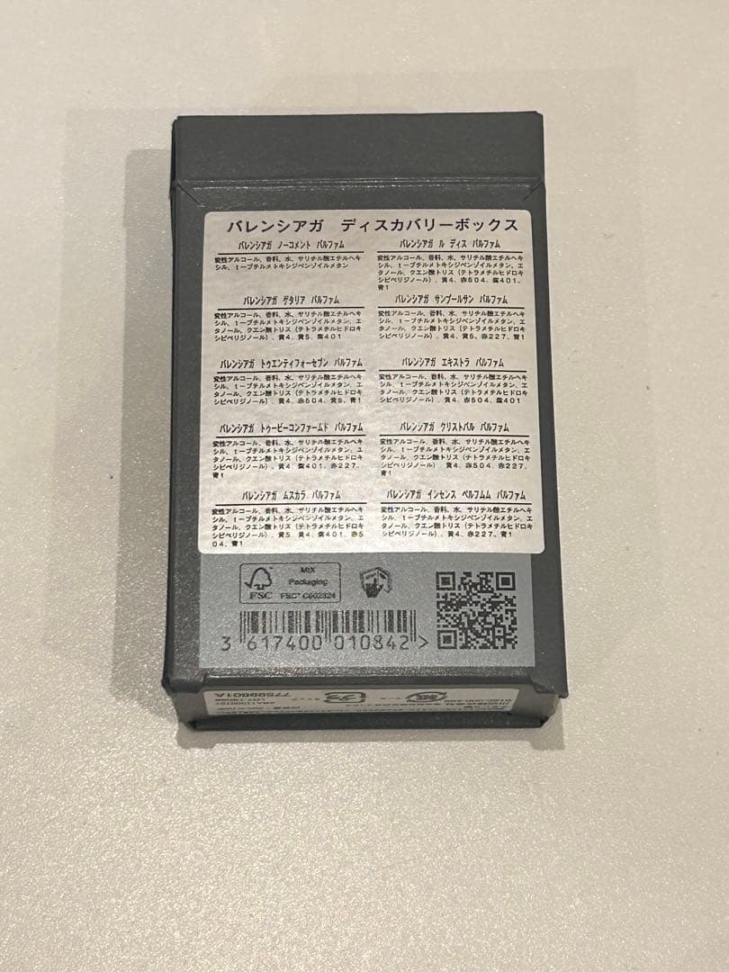 BALENCIAGA DISCOVERY BOX 香水 セット バレンシアガ