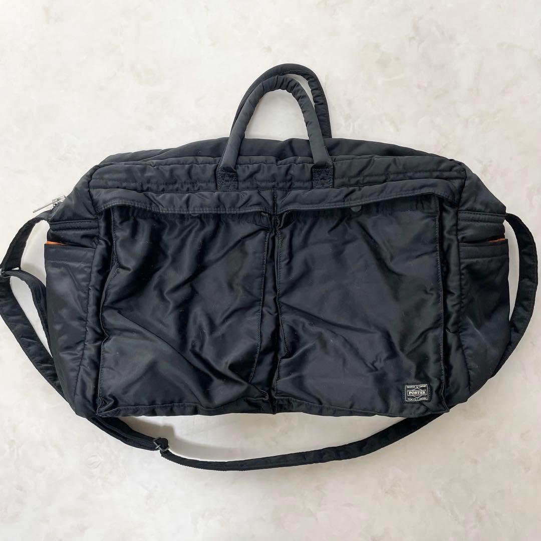 【極美品】PORTER ポーター タンカー 2way　ボストンバッグ 大容量