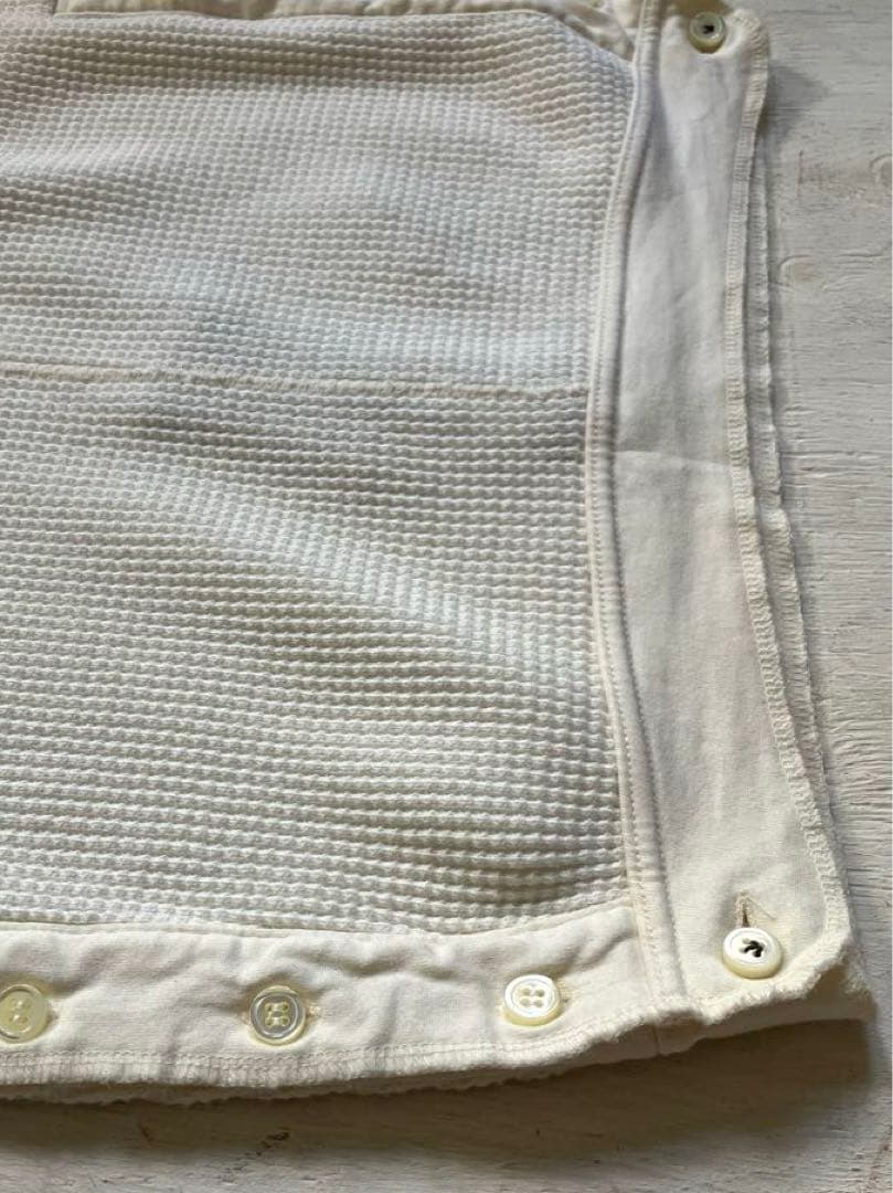 Nigel Cabourn ワッフル スカート_アイボリー