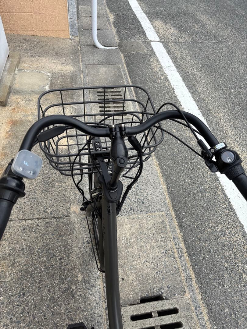 (福岡市内) ビッケモブdd グレー電動アシスト自転車 BM0B40