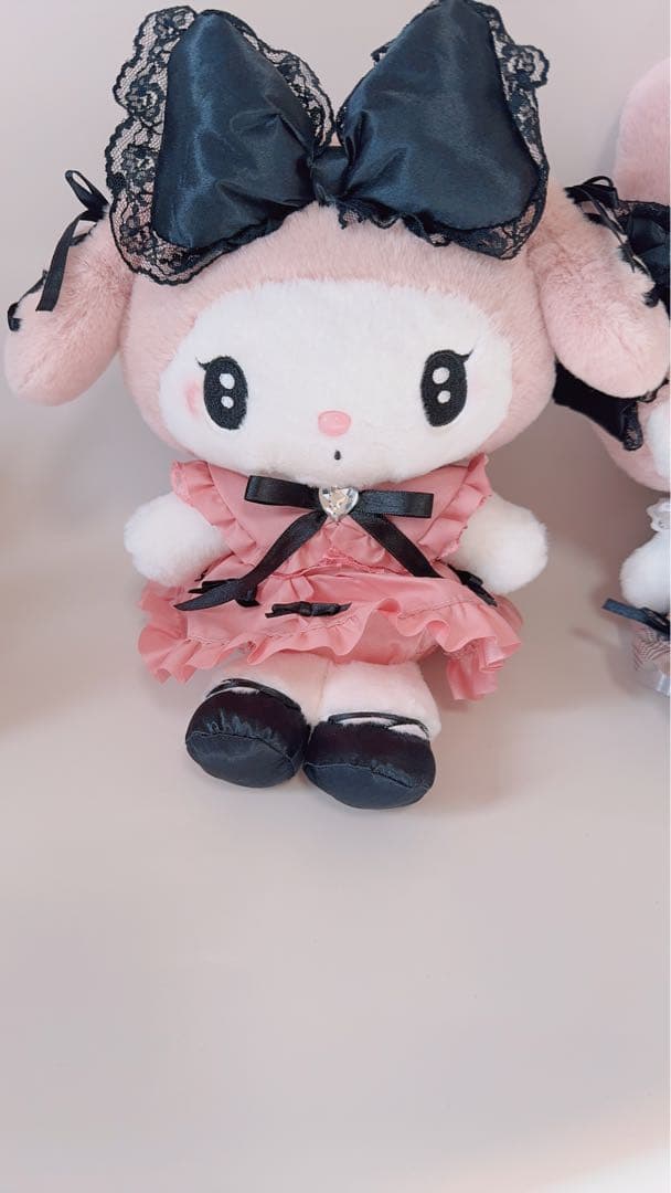d*7様 真夜中のメロクロぬいぐるみマイメロセット