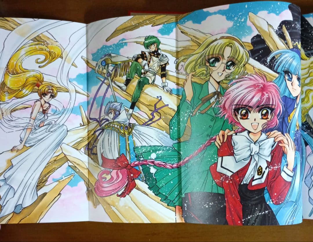 【初版】復刻版 魔法騎士レイアース1・2 原画集 2冊セット