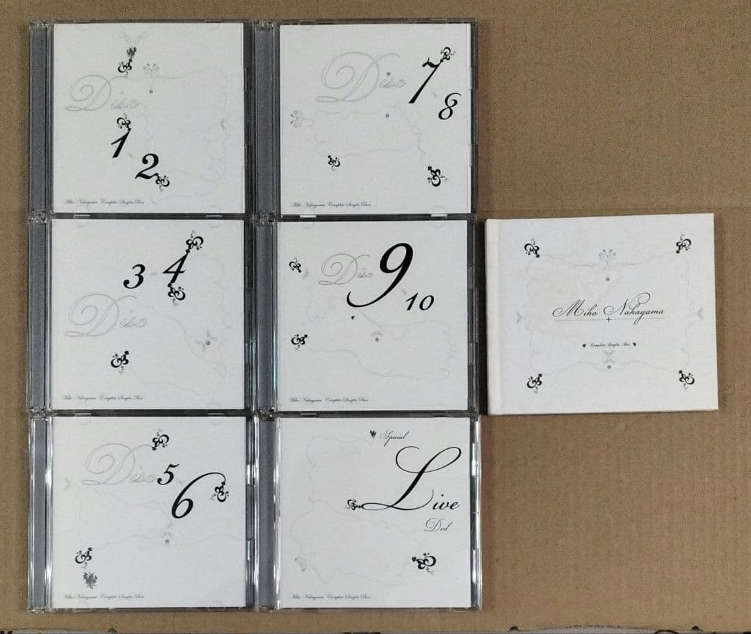 特典付 中山美穂 Complete SINGLES BOX