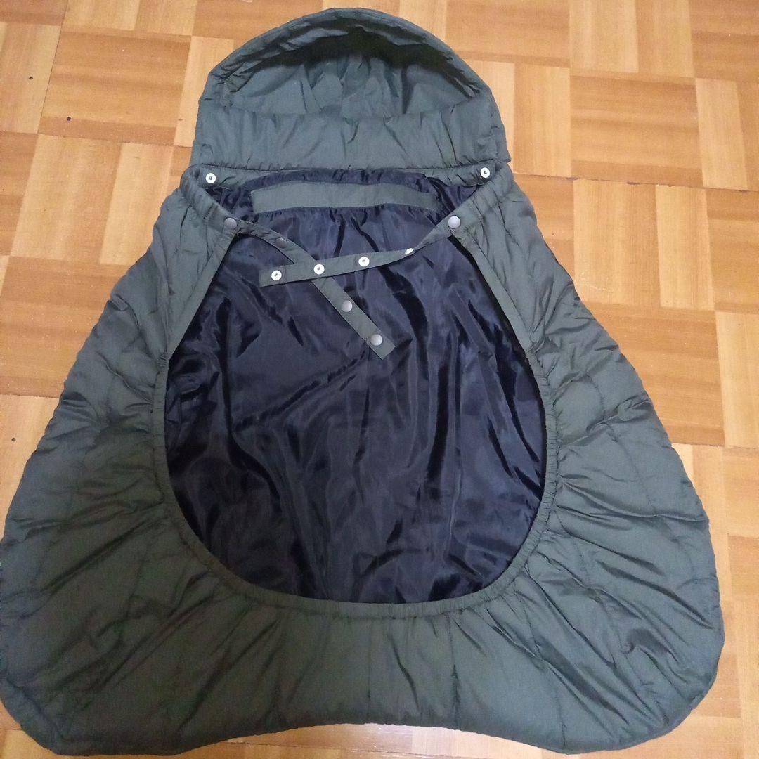 値下【中古品美品】ノースフェイス シェルブランケット ブラック NNB72301