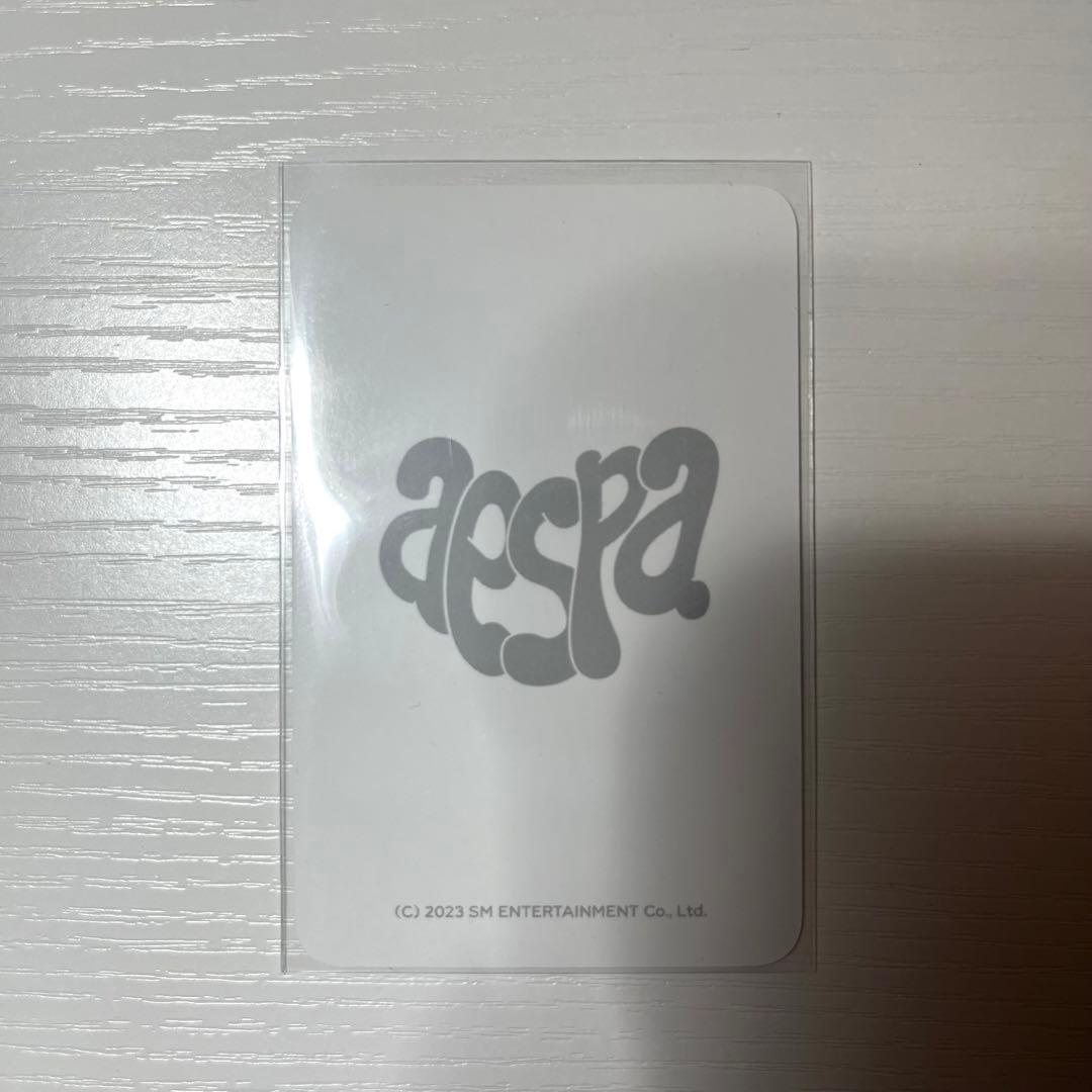 aespa week popup カリナ ポップアップ ホボバッグ トレカ