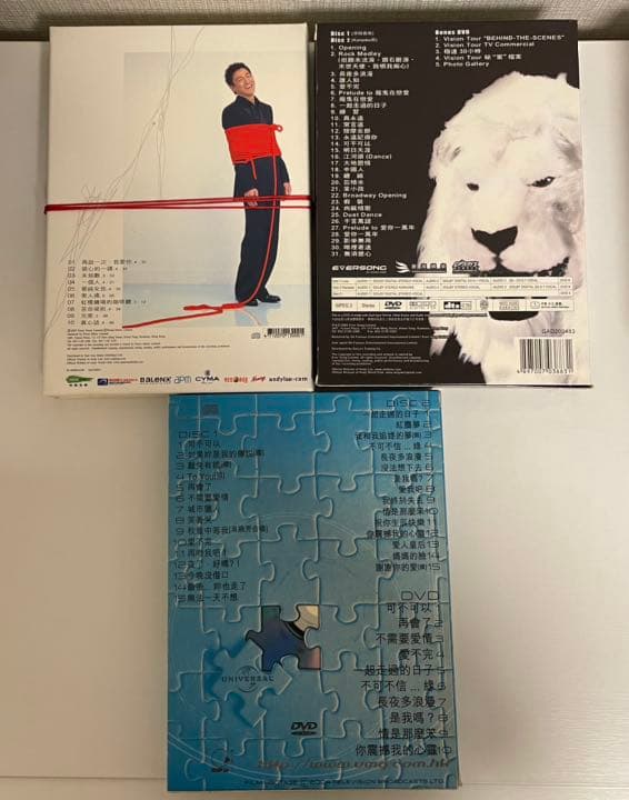 アンディラウ　ライブDVD CD 海外版　3セット