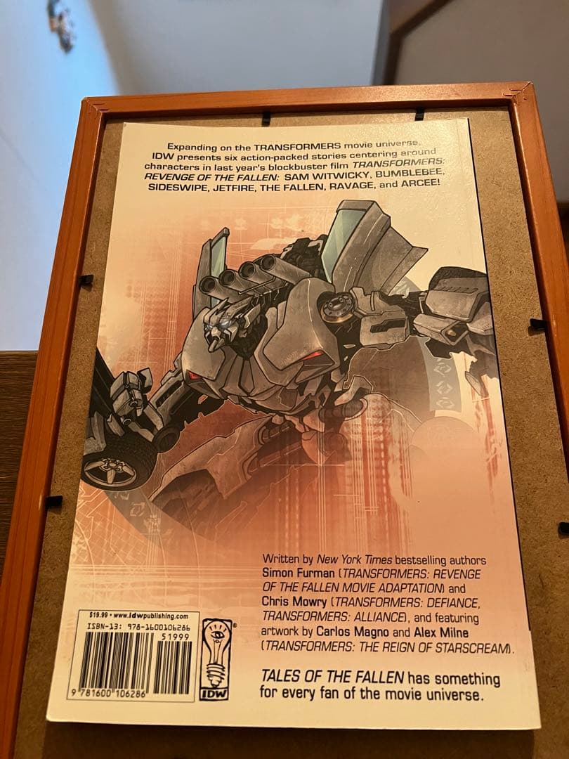 アメコミ　Transformers: Tales of the Fallen