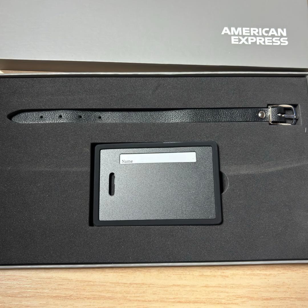 【新品未使用】AMEX アメックス ラゲージ タグ 非売品