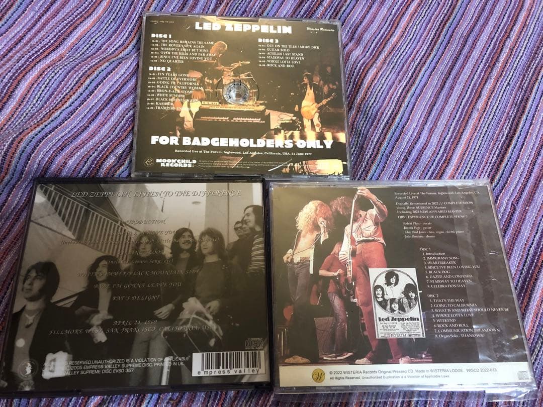 Led Zeppelin CD 11枚セット（全部でCD28枚）