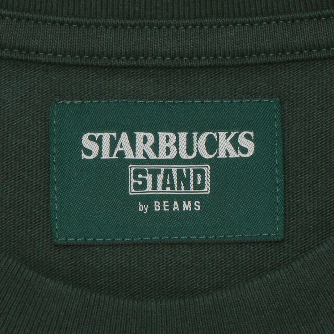 STARBUCKS BEAMS トミカ トラック Tシャツ A GREEN M