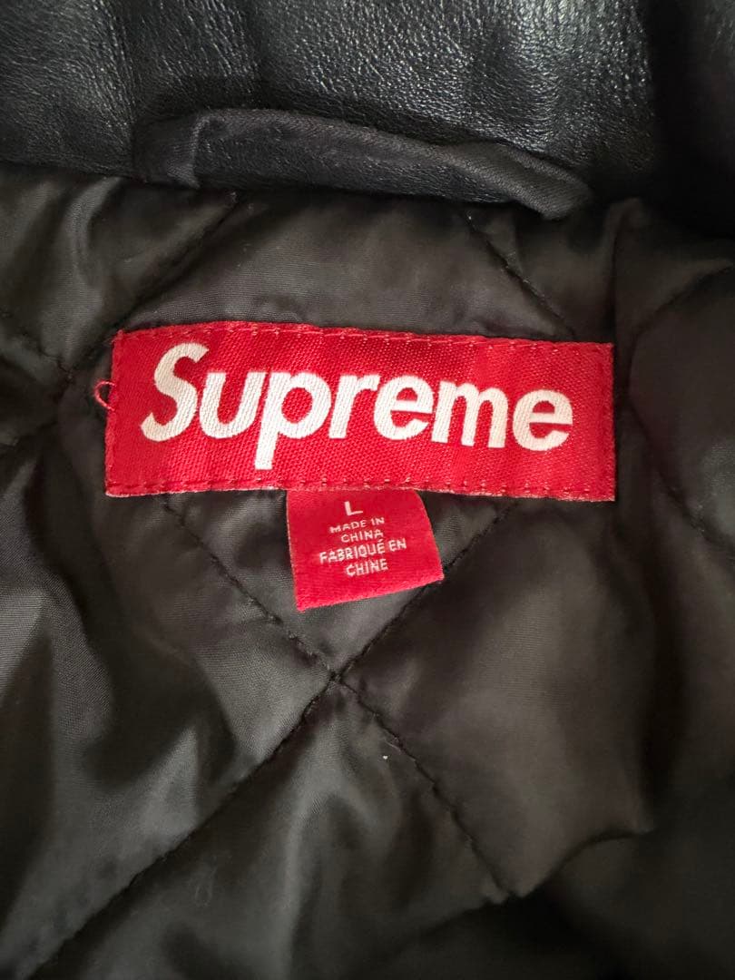 ジャケット・アウター Supreme LeatherCollar UtilityJacket