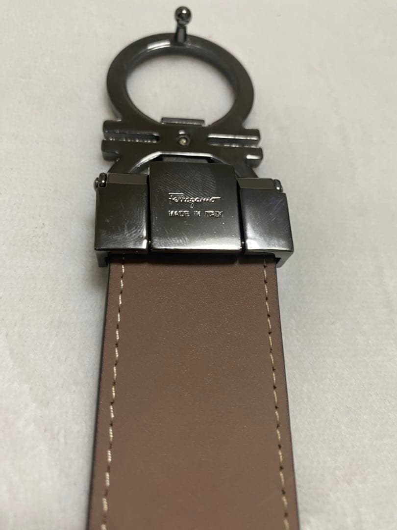 【即日発送】Salvatore Ferragamo ベルト ベージュ　フェラガモ