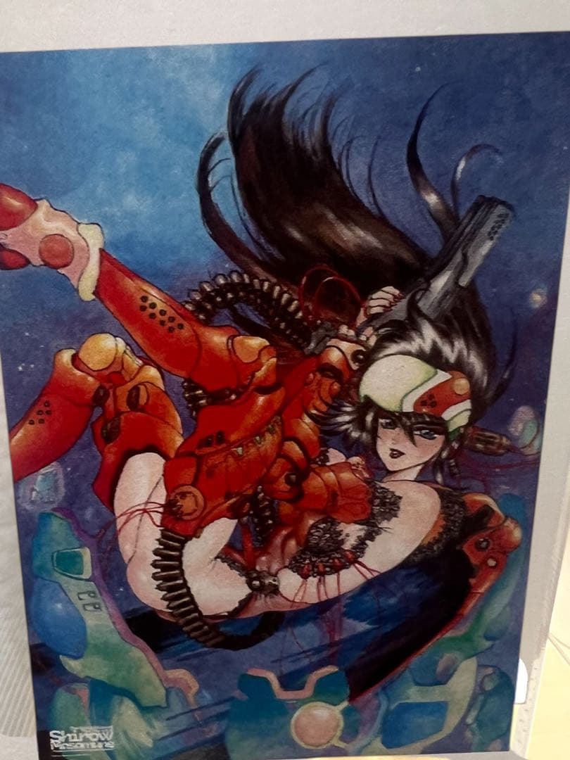 士郎正宗展B2ポスター3種