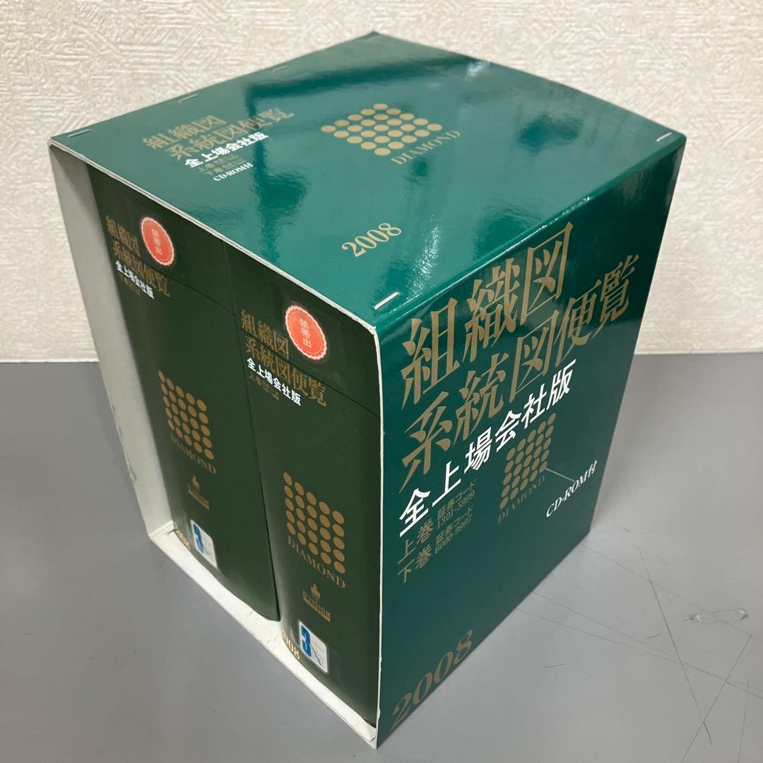 【中古本】組織図系統図便覧 : 全上場会社版 2008