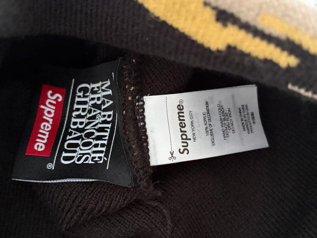 Supreme ニット迷彩MARITHE FRANCOIS GIRBAUD 新品