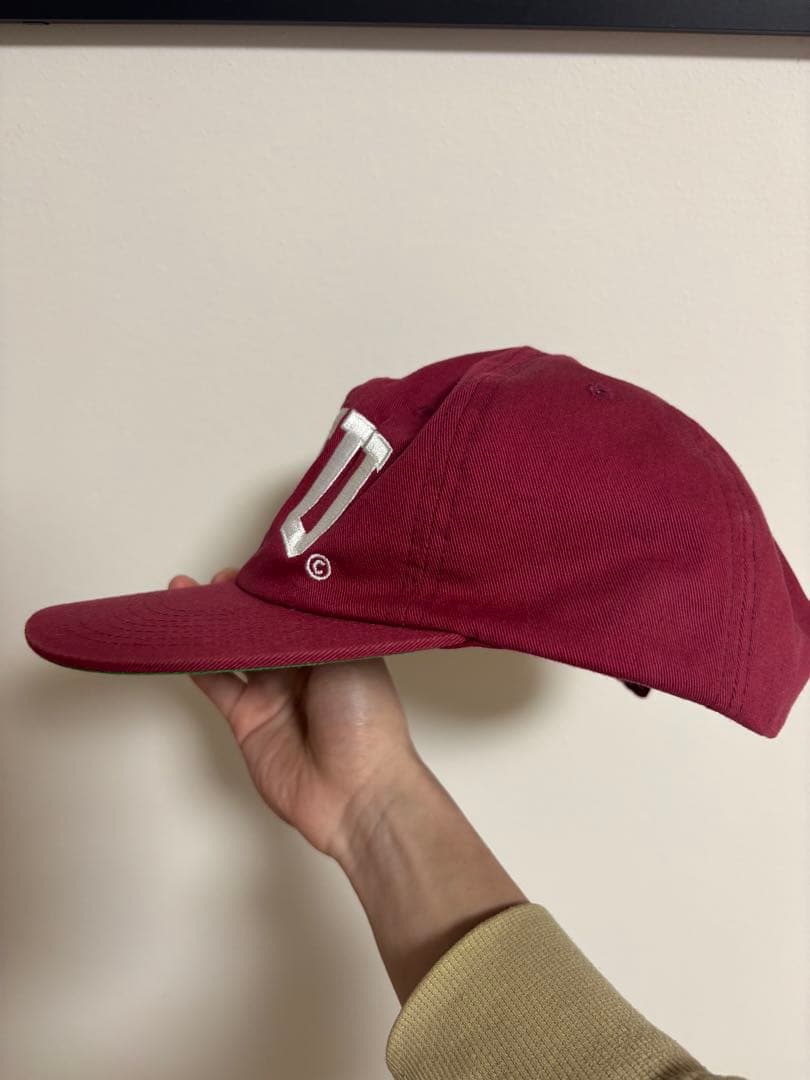 stussy STUロゴ 希少カラー 赤キャップ