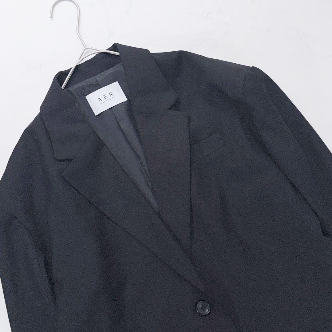 極美品✨アダムエロペ オーバーシルエットジャケット