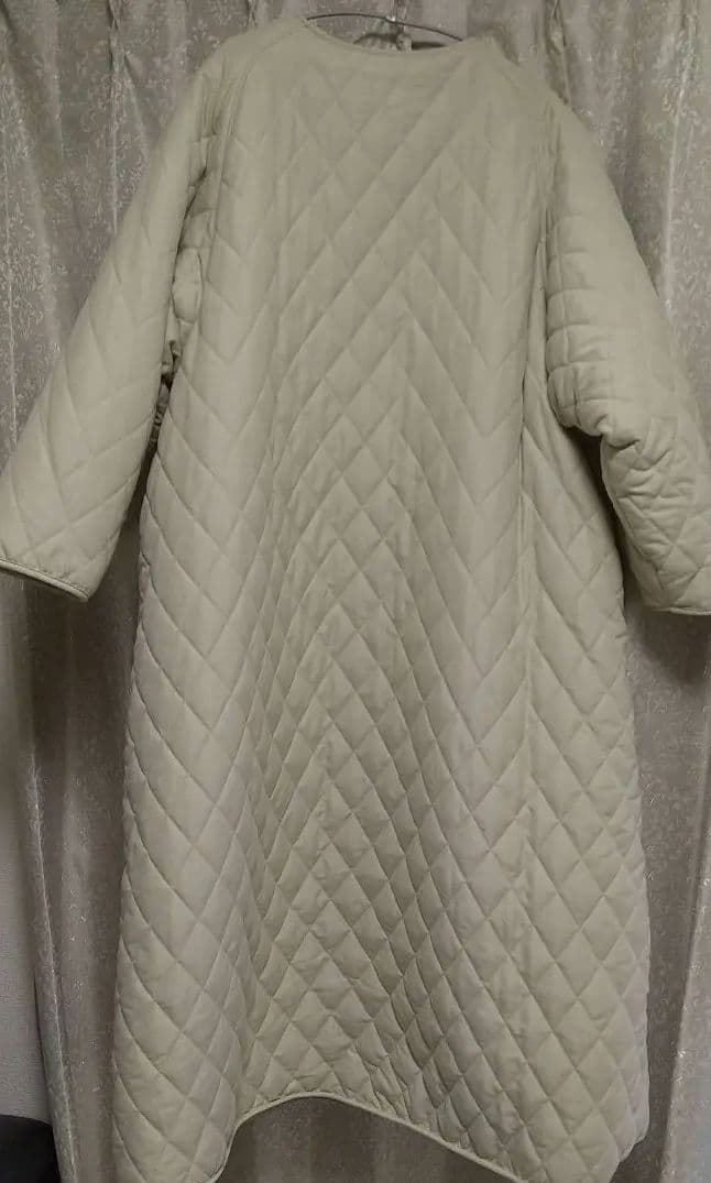 rectangular ボアキルトリバーシブルコート