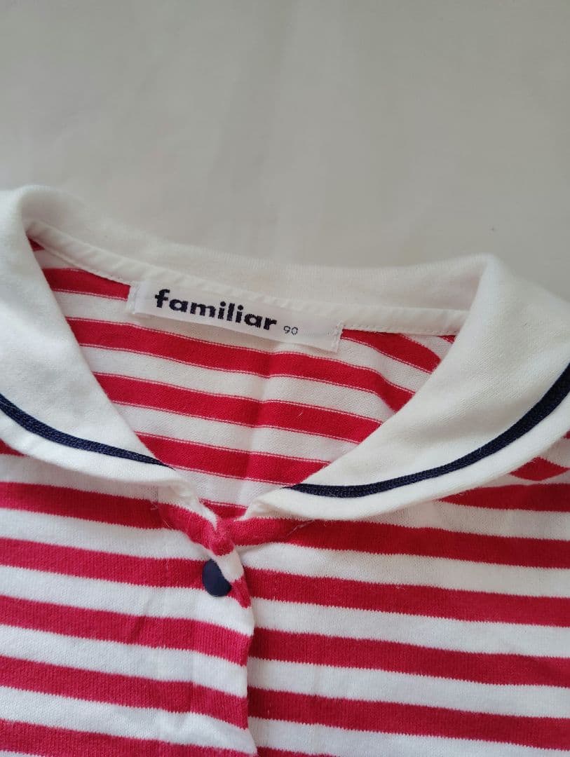 【美品】ファミリア　ワンピース　90