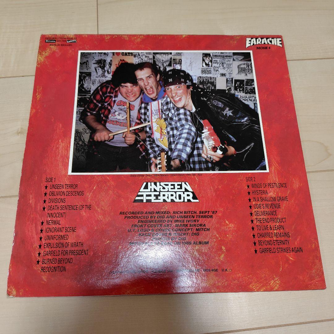 洋楽 UNSEEN TERROR / HUMAN ERROR