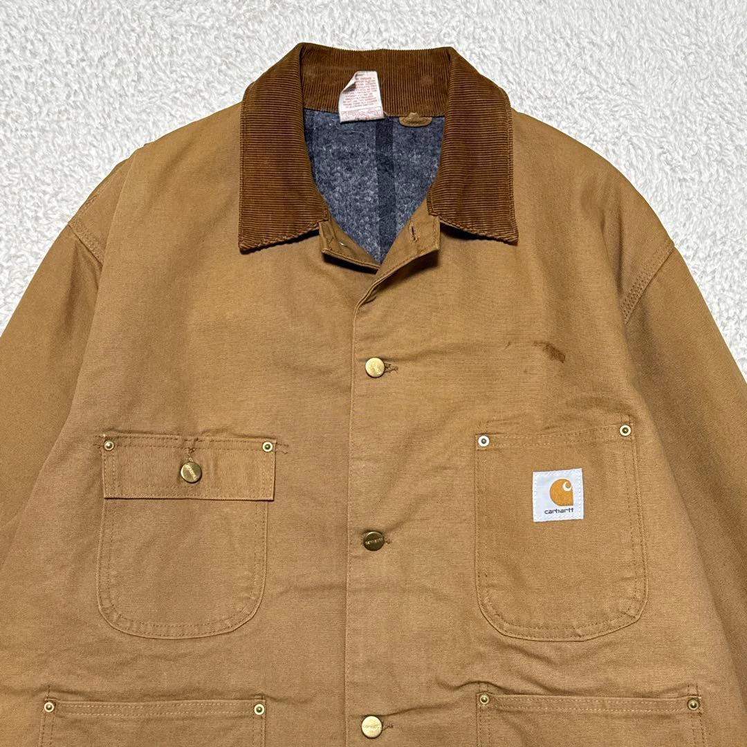 USA製 星タグ Carhartt チョアコート ウールライナー XL