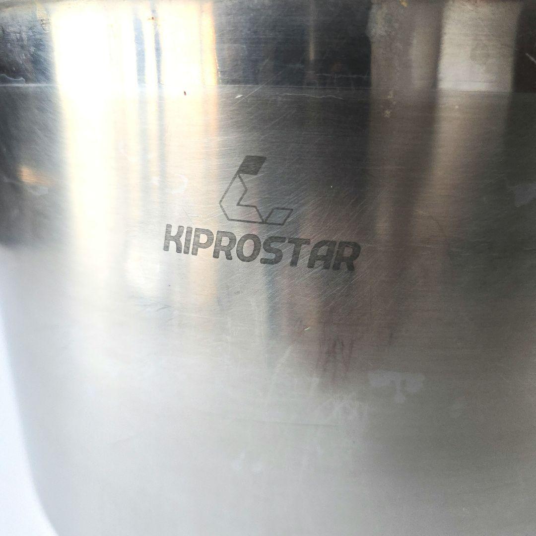 キプロスター KIPROSTAR ステンレス 半寸胴鍋 蓋付 IH対応 28cm