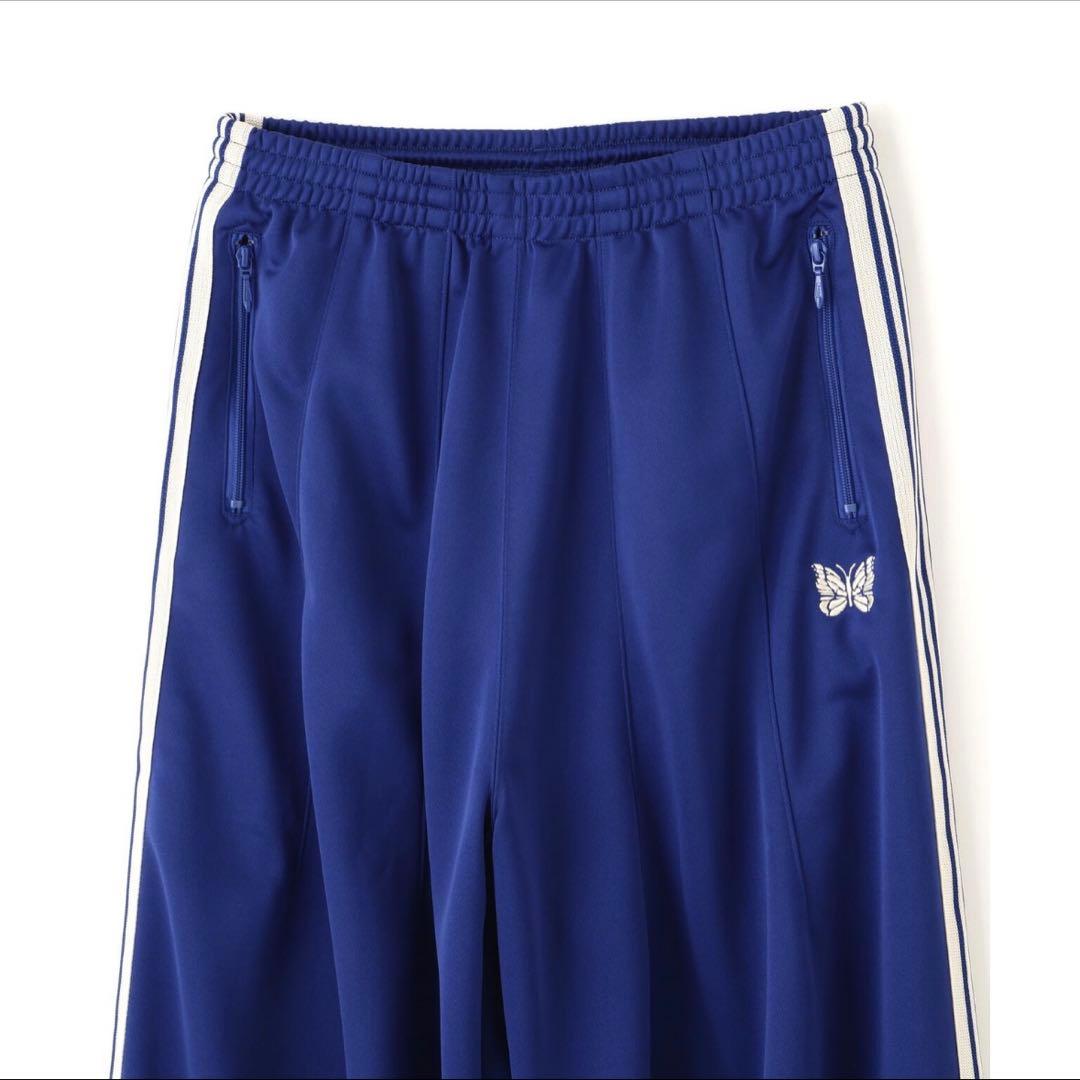needles hd track pant ヒザデル ロイヤルブルー S
