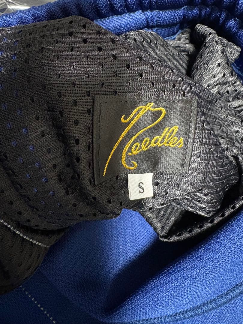 needles hd track pant ヒザデル ロイヤルブルー S