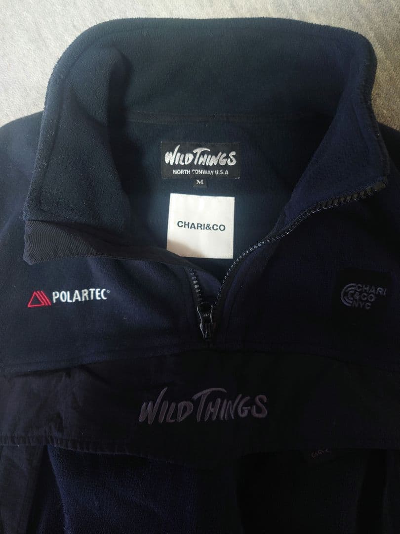 WILD THINGS POLARTEC VEST　 ×CHARI&CO NYC