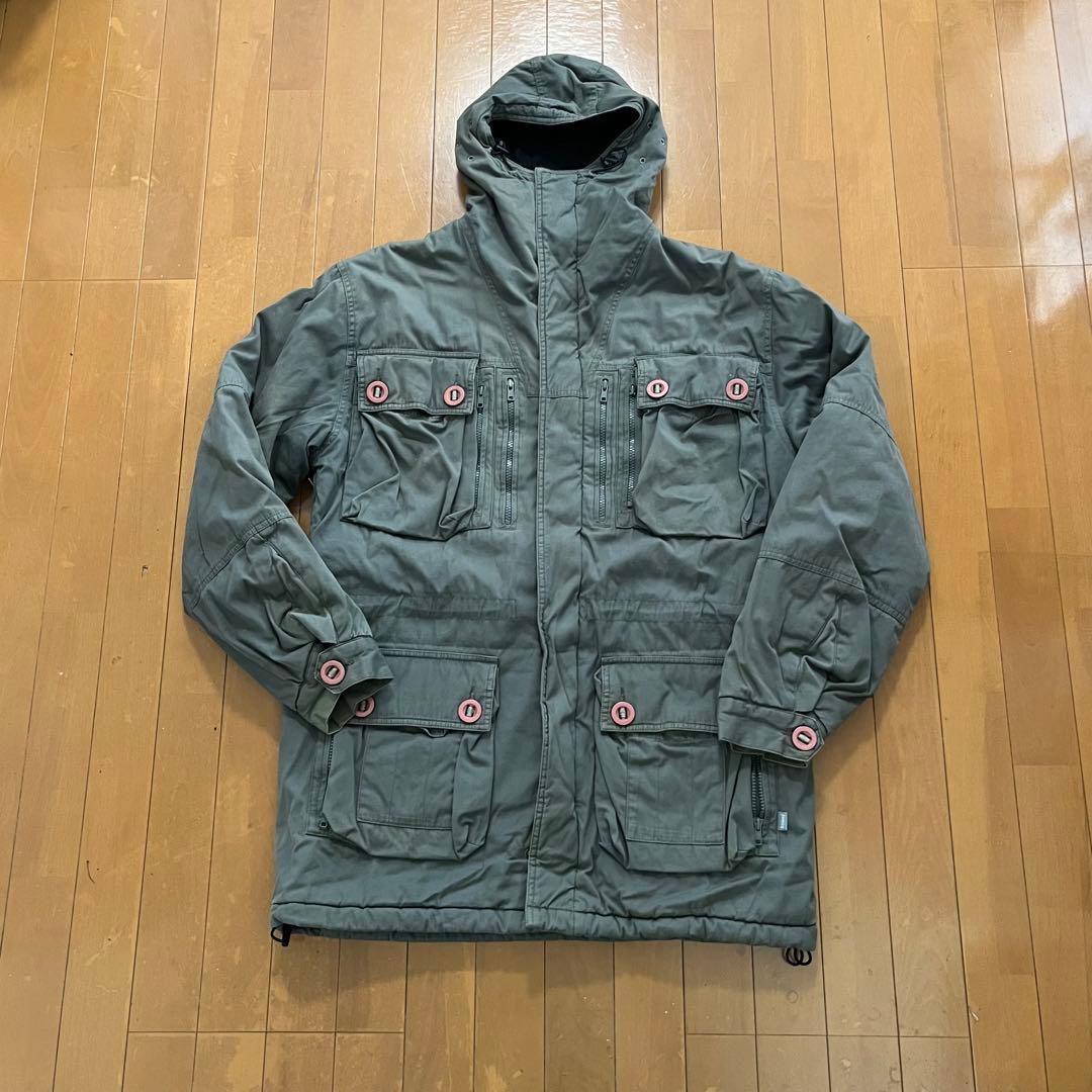 old stussy オールドステューシー ミリタリーコート　90s 00s
