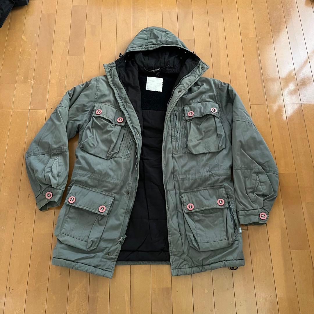 old stussy オールドステューシー ミリタリーコート　90s 00s