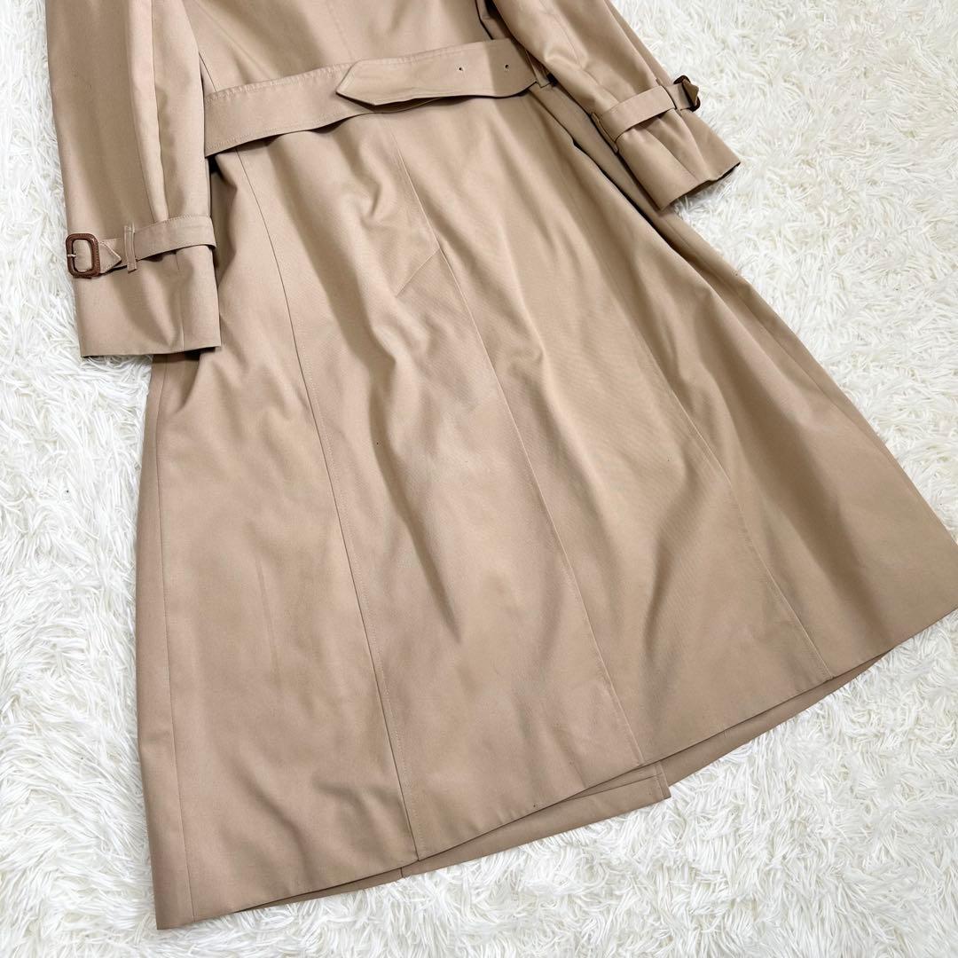 美品 バーバリーズ トレンチコート ノバチェック ベージュ ベルト 英国製