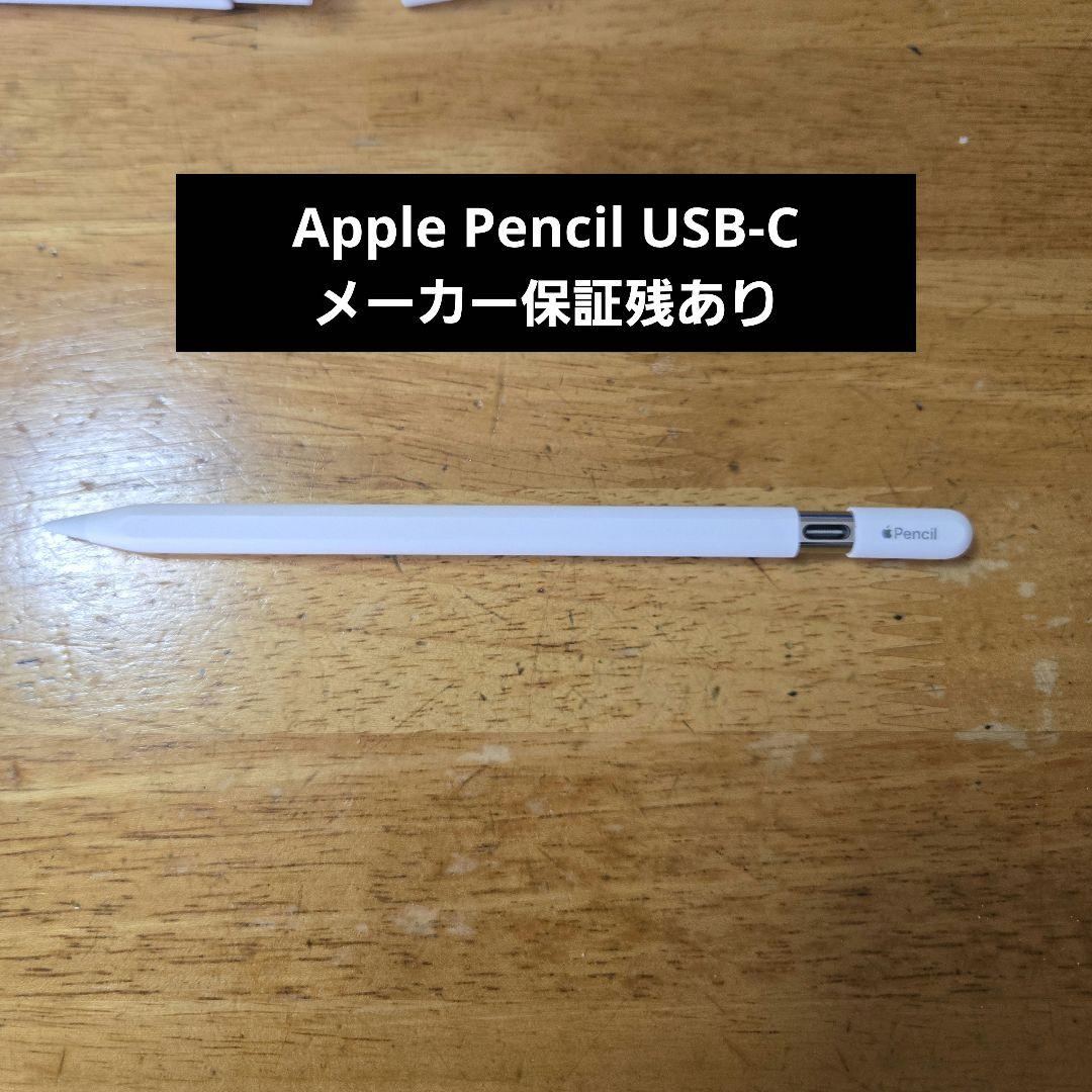 Apple Pencil USB-C 純正ペン先3つ付き